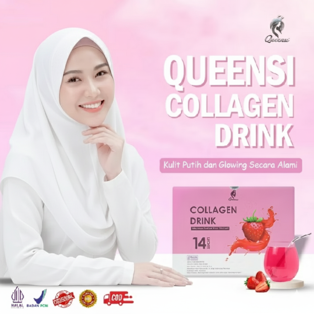 QUEENSI COLLAGEN DRINK ~ Rp.139.000