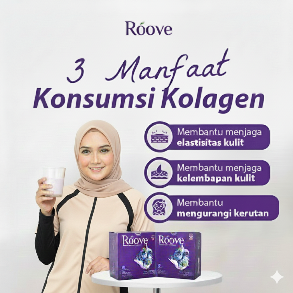RÓOVE COLLAGEN DRINK ~ Rp.137.000